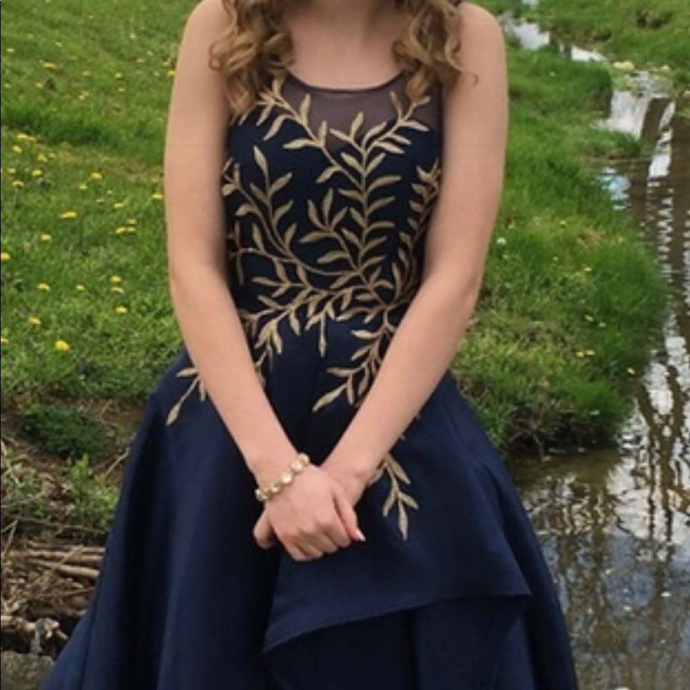 Navy Blue, Say Yes To The Prom Dress, Size 0